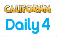California Daily 4 Frequency Chart for the Latest 100 Draws